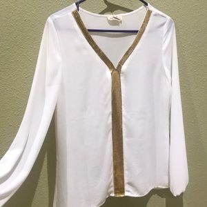 White tunic shirt